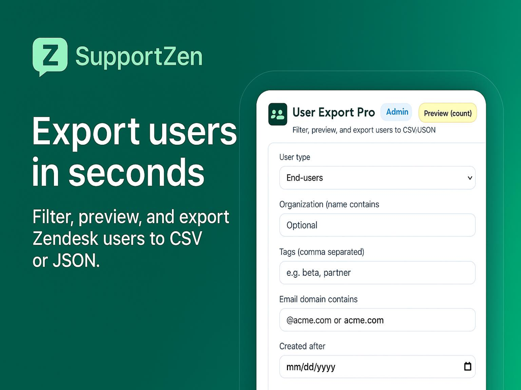 Preview image of app
